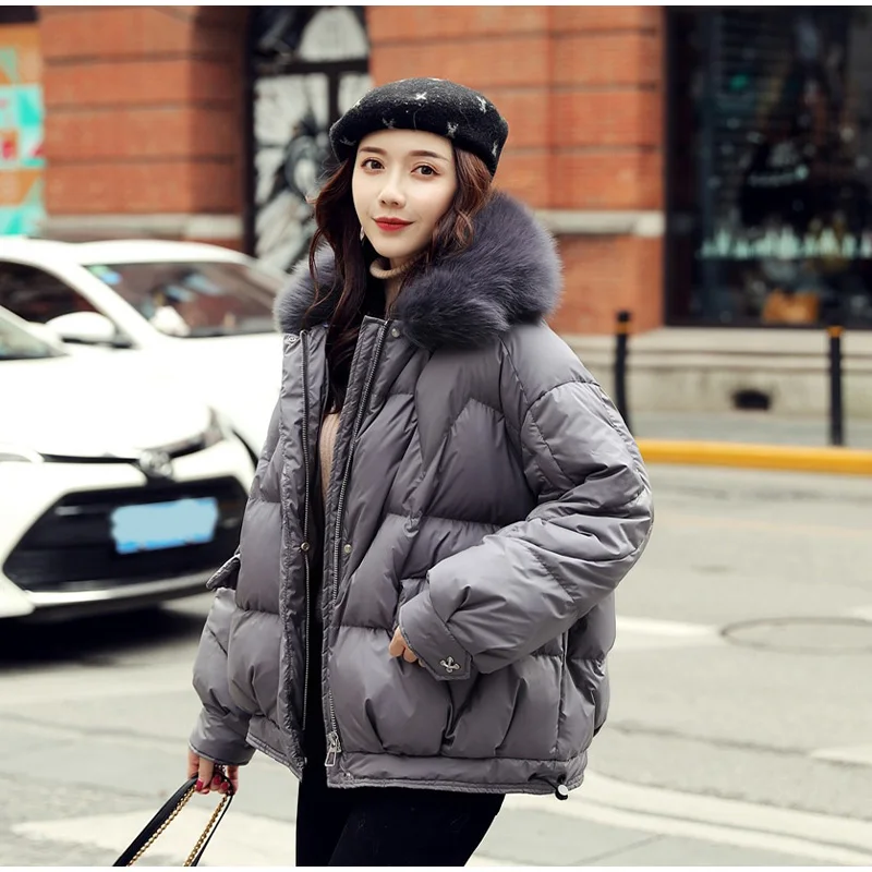 Designer Puffer CoatWinter Loose Women's 90 Down Coat DairyCast