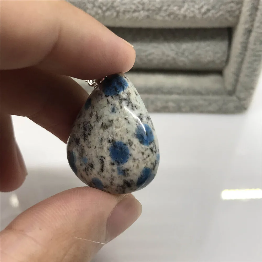 Натуральный K2 Jasper вулканический кулон для женщин и мужчин кристалл юбилей подарок 30x28x8 мм бусины драгоценный камень модное украшение-кулон AAAA
