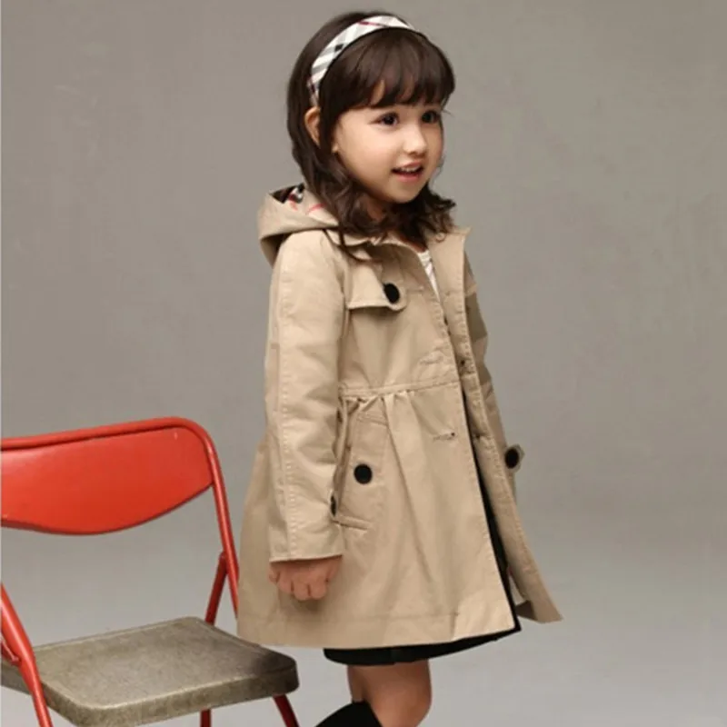 

Childrenswear Girls' Wind Coat 2019 Autumn Clothing New Products Children Big Boy Korean-style Fashion Trench Coat Tops