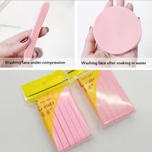 12 шт. сжатый спонж для макияжа портативный сжатый спонж для очищения лица компактный косметический спонж инструменты для макияжа