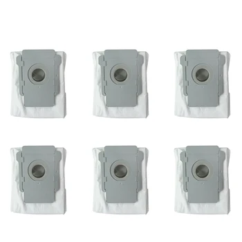 

Drop Ship 6pcs Vacuum Cleaner Dust Bag Filter Bags for irobot roomba i7 i7+ Plus E5 E6 Robotic Vacuum Clean Base Dirt Disposal