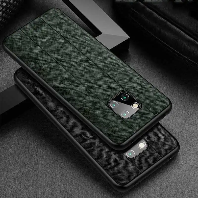 Genuine Leather Case For Huawei Mate 20 Pro Case Mate 20X 30 Pro Cover Durable Etui Coque For Huawei P30 P40 Pro Case Protector