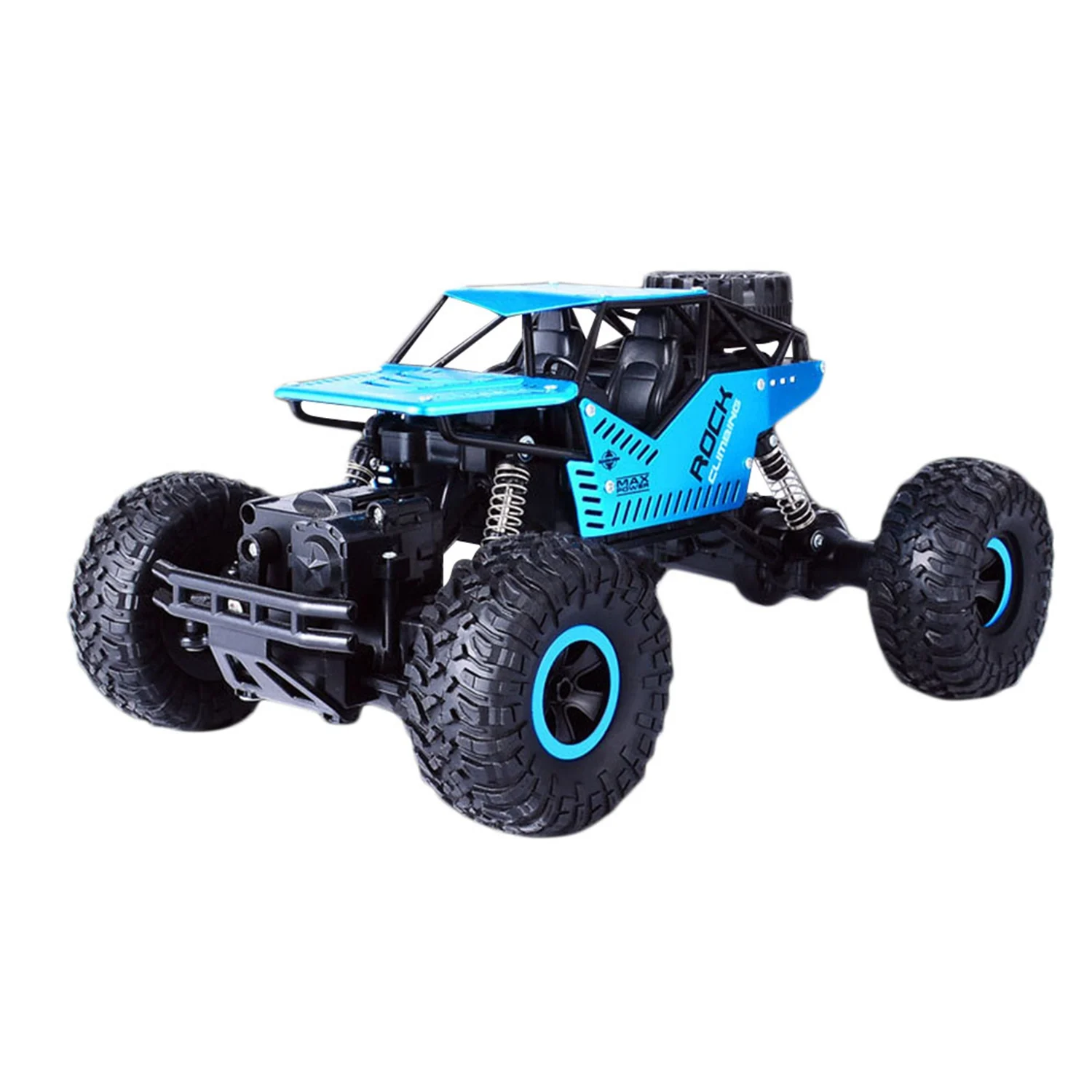 Rc автомобиль 1:18 4Wd 2,4 ГГц дистанционное управление гусеничный мини внедорожный автомобиль скорость рок Ровер игрушки для детей подарок на день рождения - Цвет: Blue