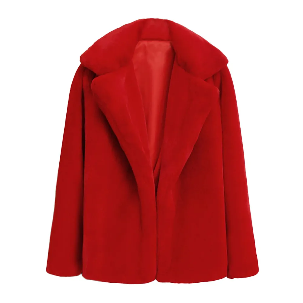 7 цветов, женские зимние пальто, ветрозащитные теплые толстые женские куртки, пальто, верхняя одежда, куртка, кардиган, пальто, veste femme - Цвет: Red
