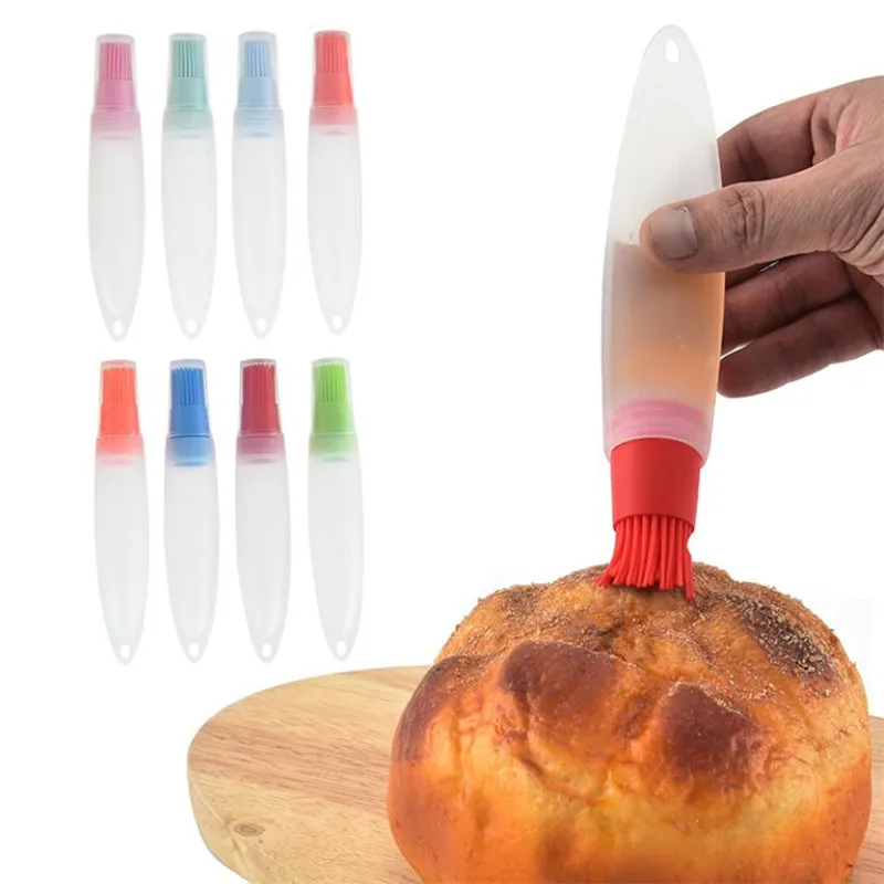 Kitchen Accessories Tools Silicone Oil Brush Basting Brushes Cake Butter Bread Pastry Brush Cooking Utensil Kitchen Gadgets BBQ