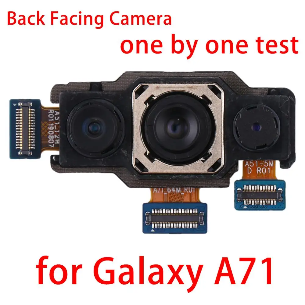 Bajo costo Módulo de Cable de cámara trasera para Samsung Galaxy A71, piezas de repuesto, cámara trasera pequeña 8bWZwOdWY1b
