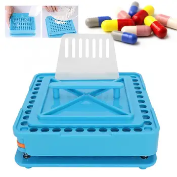 

Food Processor 140 Holes Manual Capsule Filler Plate Powder Filling Machine Board Tool for Size 0# Manual encapsulator Device