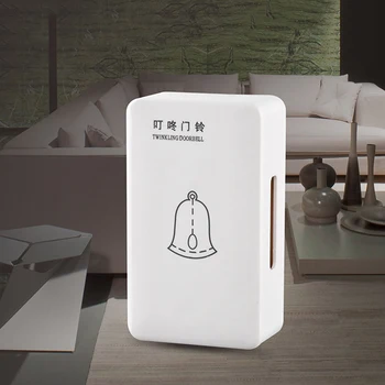 

Doorbell 220 V White Office Access Control System Quality Wired Bell Chime Home