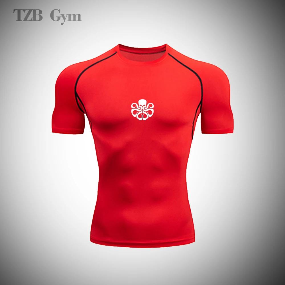 Футболка Rashguard Мужская для тренировок на открытом воздухе, теннисная майка в стиле муай-тай, для спортивного зала, бега, спортивное белье