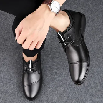 

Genuine Leather Loafers Cow Leather Pig Split Rubber Slip-on Summer Sepatu Pria KPOCCOBKN Heren Schoenen Size Full Grain Leather
