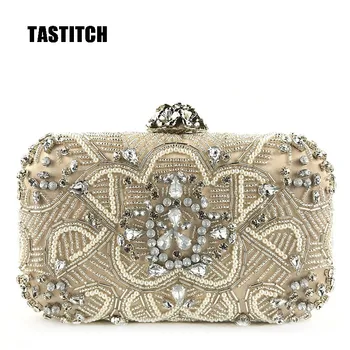 

Boutique luxury ladies handbags personalized beaded bag dinner party to take the bag to set the brick single room Messenger bag