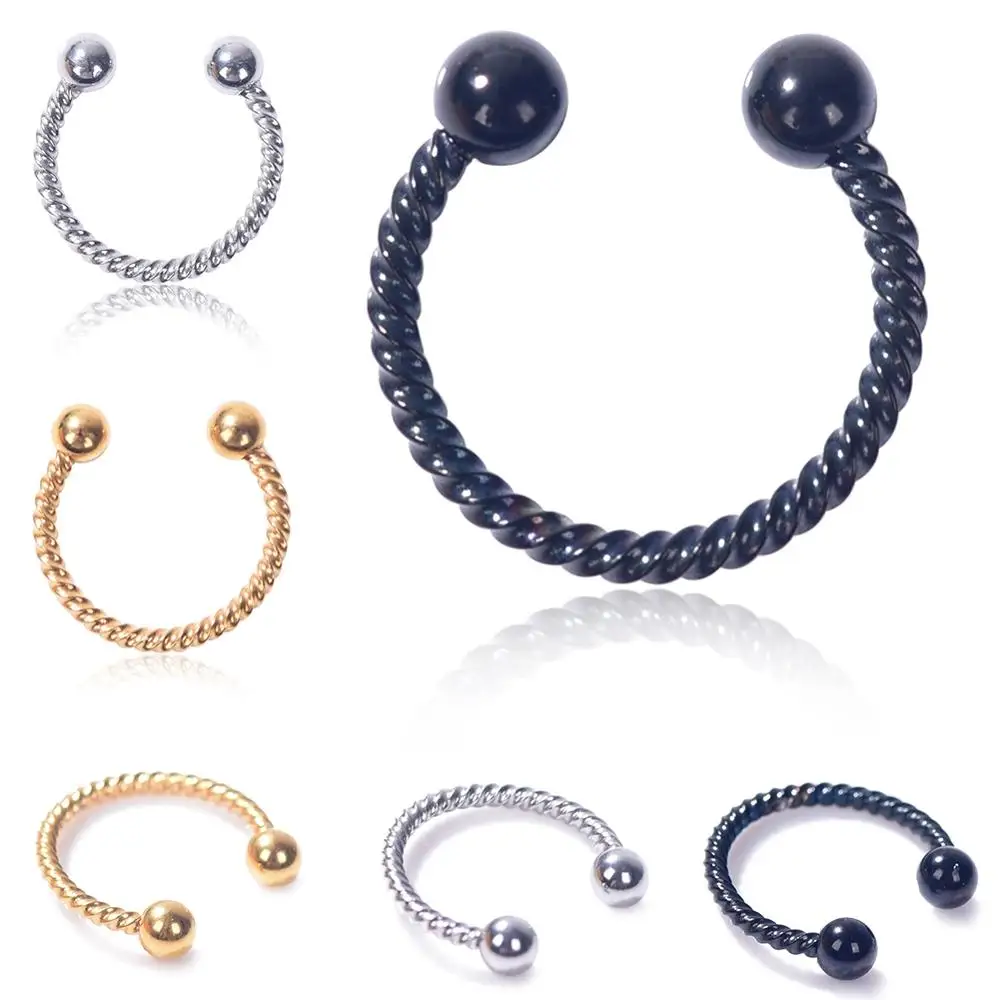 Кольцо для пирсинга носа хирургическая сталь 5 шт.|body piercing jewelry|piercing jewelrylabret lip |