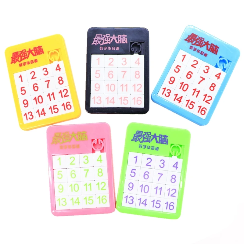 

1pcs Mini Portable 3D Slide Puzzle Plastic Building Numbers Alphabets Learning Jigsaw Game Toys Children's Gifts Educational Toy