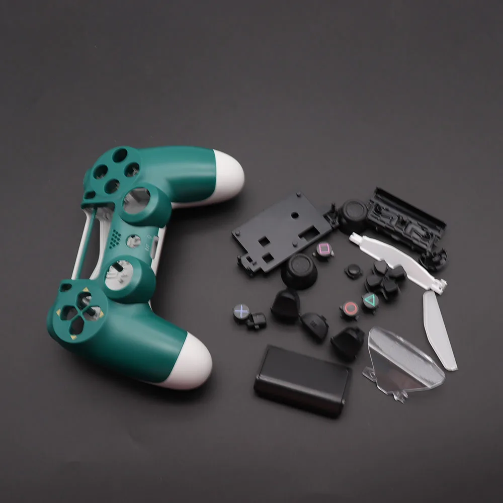 Замена Полный Корпус в сборе корпус и кнопки для jds 040 JDM-040 DualShock 4 playstation 4 PS4 Pro V2 корпус контроллера винты