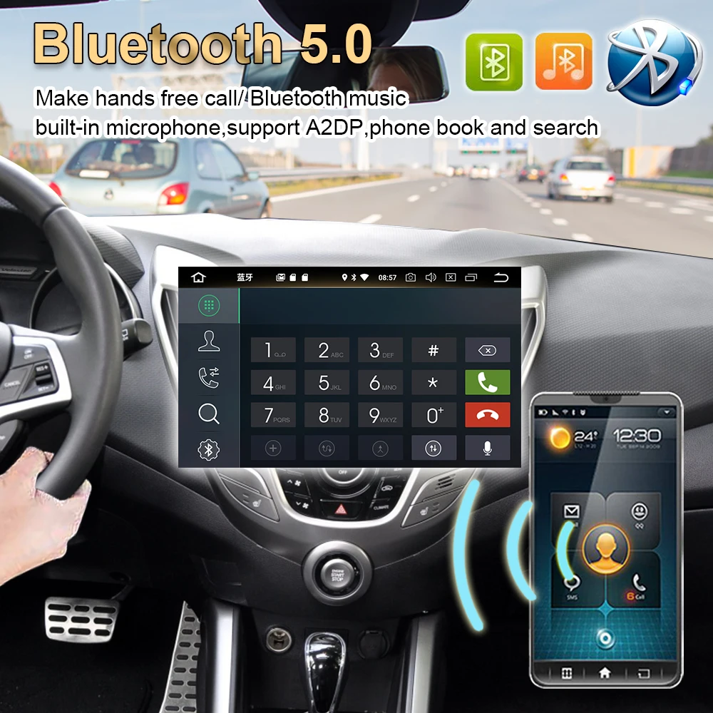 7 дюймов 2 din Android 9,0 Автомобильный dvd Радио мультимедийный плеер для hyundai Veloster 2011- gps навигация автомобильный аудио gps плеер