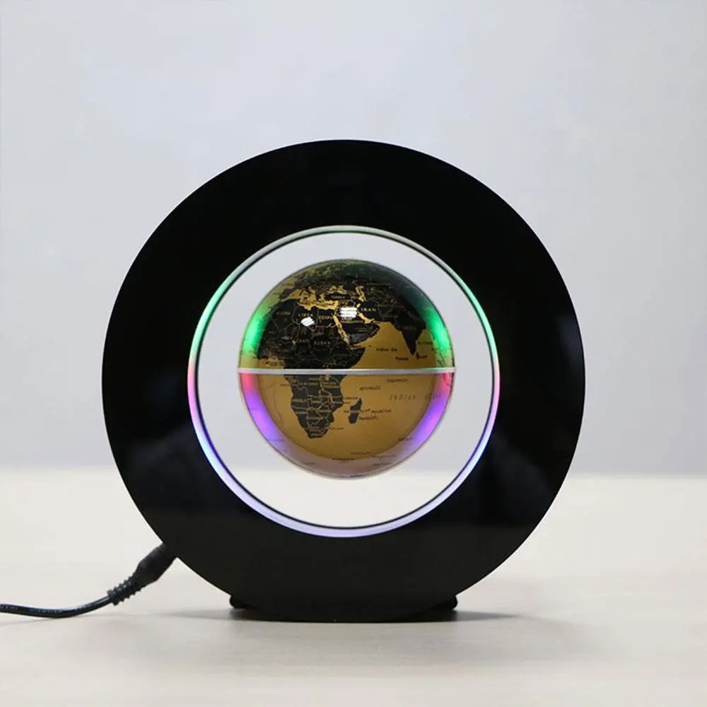 Новинка, светодиодный магнитный левитационный светильник с плавающим глобусом, волшебная лампа AU Plug