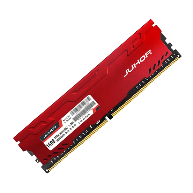 Juhor  Memoria Rams DDR4 8gb 16gb 3000Mhz 3200Mhz DIMM Memory RAM with Heat Sink Memories For  Desktop Memory 3