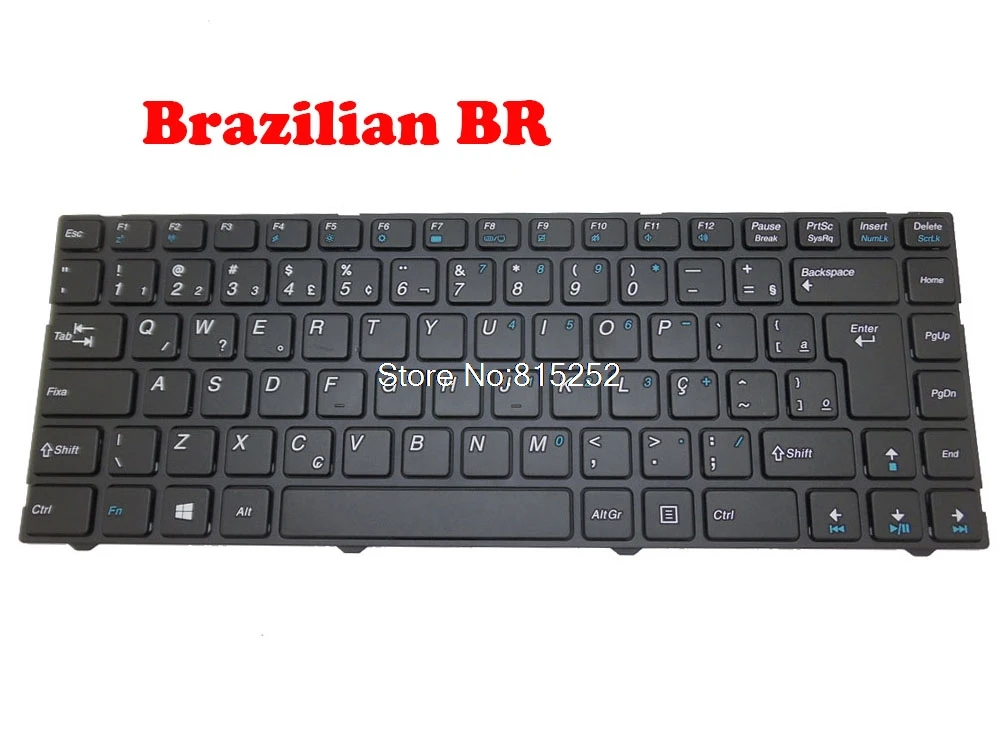 Клавиатура для Pegatron B14Y US MP 11P53US 528 0KN0 A02US1212 BR 11P56PA 5283 SP 11P56E0 5285 RU 11P53SU 5281 SP|Клавиатуры| |