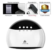 УФ-гель лак светодиодный лампы для ногтей высокого Мощность для ногтей Все лак для ногтей гель-Маникюр Инструменты автоматический Сенсор таймер для отверждения УФ-гель для ногтей