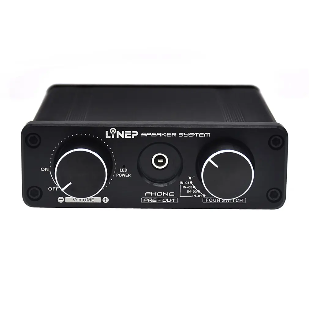 

A926 Professional Four Input And Two Output Audio Signal Switcher Comparator With Signal Amplification