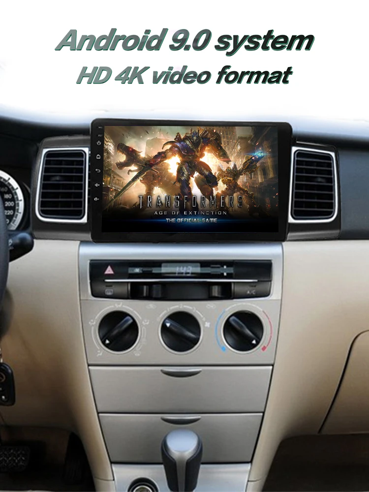 Android 9,0 4G Lte gps Мультимедийная навигационная система для Toyota Corolla EX 2013- лет автомобильный dvd-плеер Подушка подголовник радио