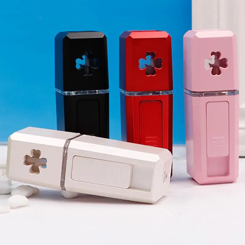 Портативный счетчик воды небулайзер для лица Мини Красота USB увлажняющий увлажнитель лица Тумана Диффузор