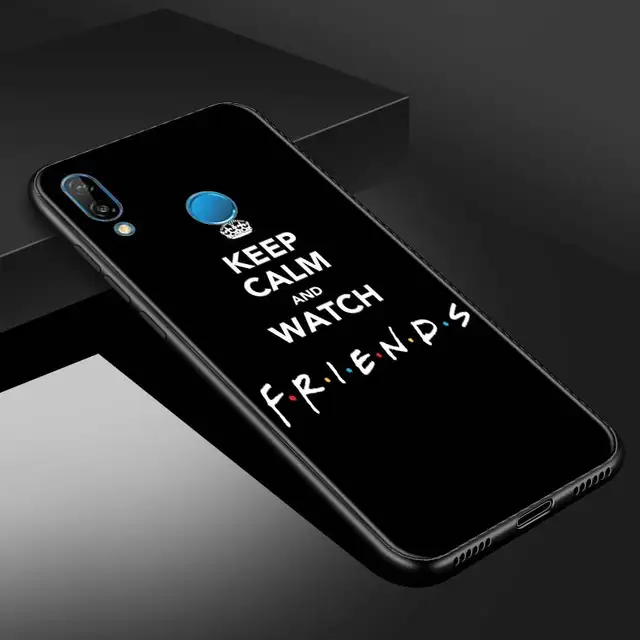 Silicone Cover Phone Case For Huawei Y7a Y9a Y8p Y8s Y6p Y5p Y9 Y7 Y6 2019 Friends TV Soft TPU Shell B07