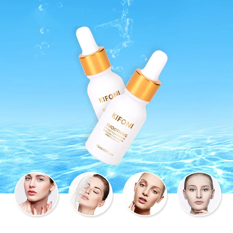 KIFONI Макияж Грунтовка 24k розовое золото эликсир кожи макияж лица Эфирное масло