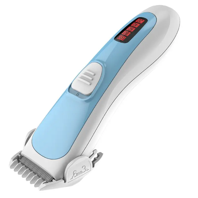  Portable Washable Light Household Baby Hair Clipper Silent Rechargeable Smart Children Kids Shaving