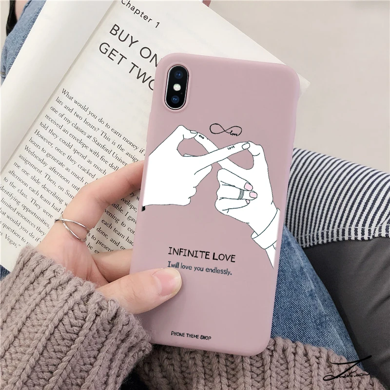 Король queen Роскошные защитить мягкий TPU чехол для iPhone 6S 8 iPhone 7 iPhone 6 S Plus iPhone X матовый чехол на заднюю панель для iPhone 11 Pro XS чехол для MAX XR Капа для мобильного - Цвет: Kof4-lagoufen