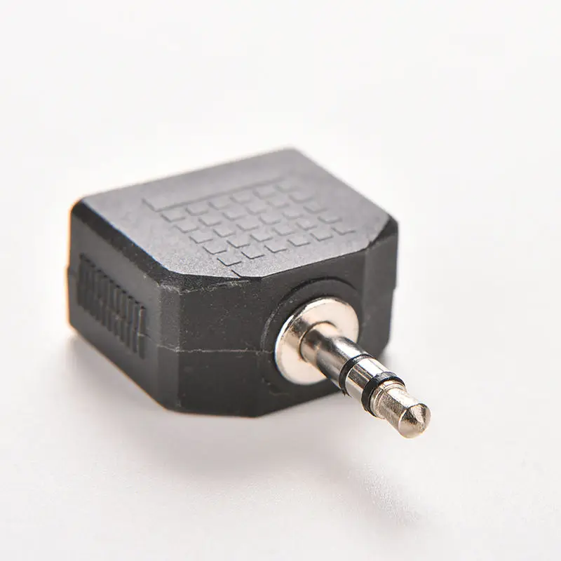 

Новый аудио-адаптер JETTING 3,5 мм Stereo Y Splitter-штекер 1/8 дюйма на 2 двойных гнездовых разъема