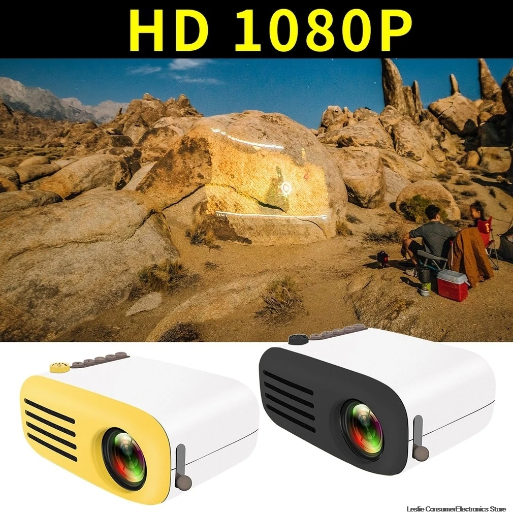 

Upgrade YG200 Mini LED Pocket Projector Home Beamer Kids Gift USB HDMI Video Portable Projector dropshipping