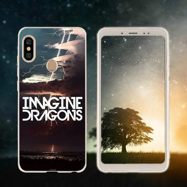 imagine dragons night music Soft Case Cover For Xiaomi Redmi Note 10 9 8 7 6 5 Pro 10s 9s 9T 8T Bag Silicone 9
