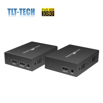 

One pair Full HD HDMI extender support one transmitter to 253 receivers over POE Switch Lan cable Ethernet cable