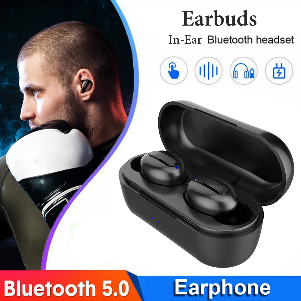 Для Android IOS с зарядным устройством чехол для зарядки Беспроводные Bluetooth 5 0