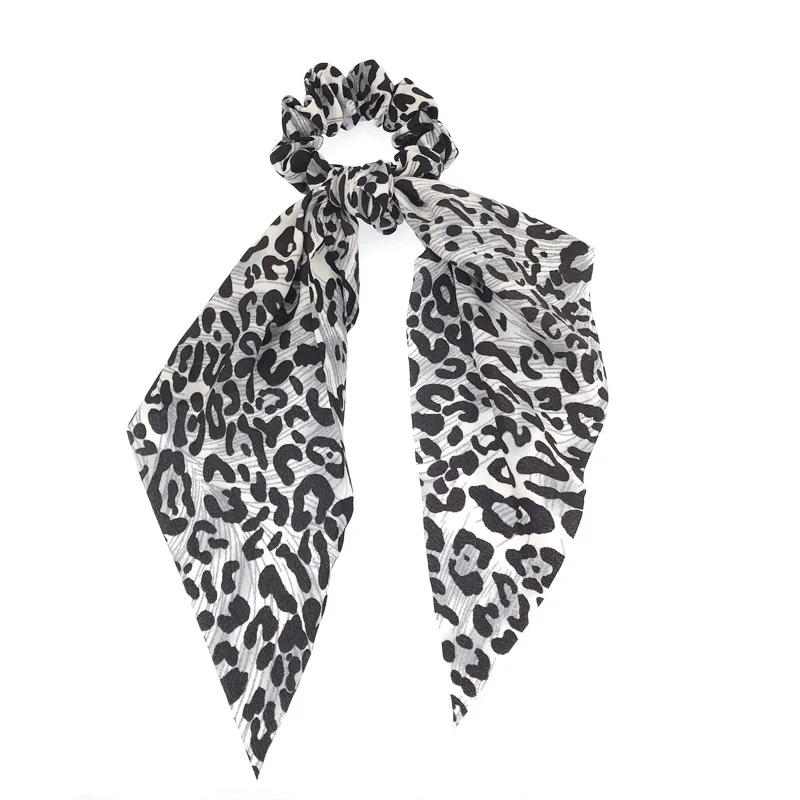 UNTAMED Leopard, сделай сам, ленточные ленточки, бант, конский хвост, держатель для женщин, галстук-бабочка, конский хвост, резинки для волос, аксессуары для волос для девочек