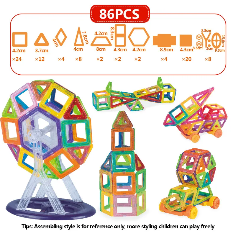 Light magnetic blocks конструктор. Light magnetic blocks конструктор