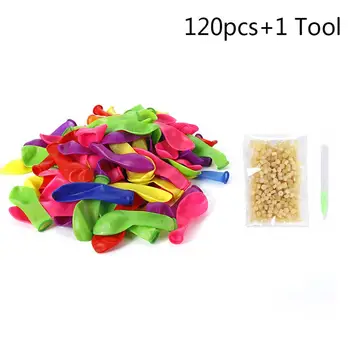 

Water Balloons With Refill Easy Kit Latex Filling Water Bomb Ball Fight Games For Kids Adult Beach Toy With Fill Nozzle