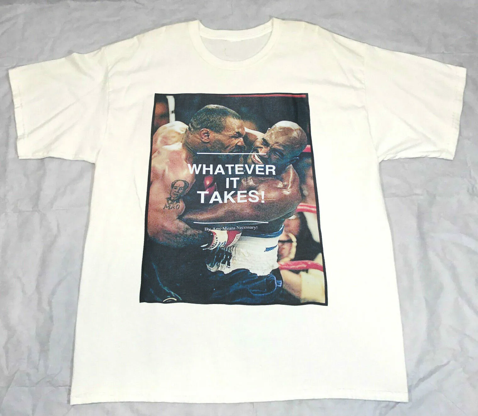 Brooklyn Kid m3 premium t-shirt Iron Mike tyson Fight boxe anneau culte Holyfield 