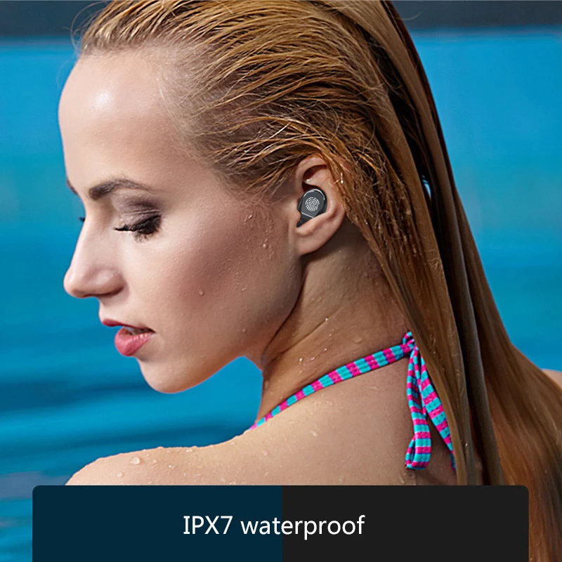 Сенсорные V8 беспроводные наушники Bluetooth 5,0 TWS гарнитура HIFI мини спортивные наушники для бега Поддержка iOS/Android телефонов наушники