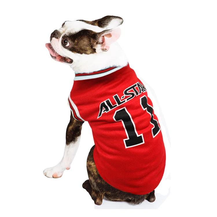 Basketball Costumes Dogs, Dog Basketball Jersey, Large Summer Dog Vest