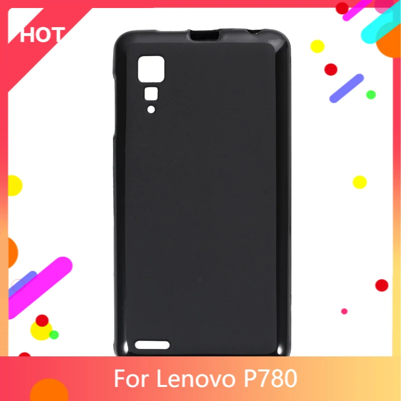 Матовый Мягкий Силиконовый ТПУ чехол для телефона Lenovo P780 тонкий противоударный |
