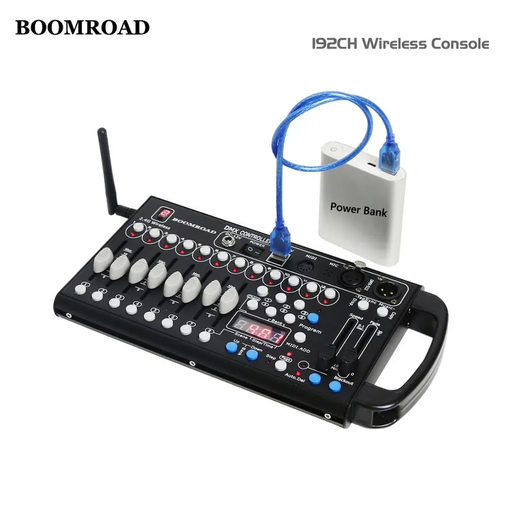 Controleur table DMX starway chaman programmable 192 canaux