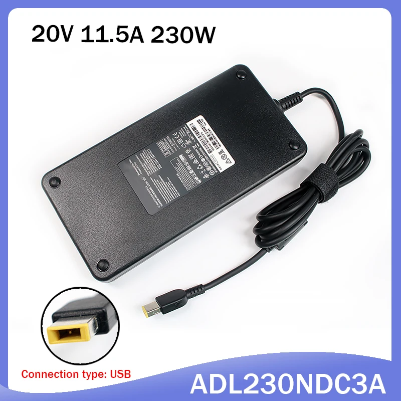 Адаптер питания Delta 20 в 230 А Вт для Lenovo ADL230NDC3A 5A10H28357 SA10E75804 00HM626 тонкое зарядное USB