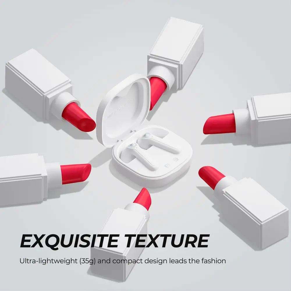 SOUNDPEATS TrueAir2 Wireless Earbuds QCC3040 aptX Bluetooth V5.1 Earphone Dual Mic CVC Noise Cancellation Wireless Earphones