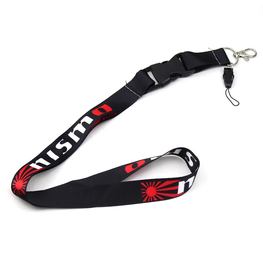 Автомобильные ключи для телефонов Lanyard гоночный Recaro JDM Стайлинг брелок ремешок на