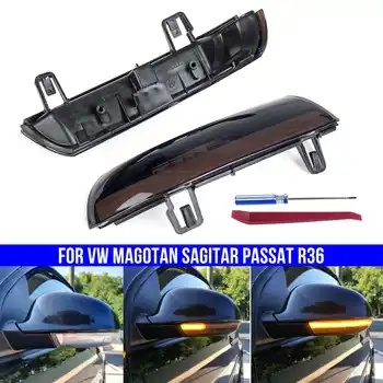 

2pcs Dynamic Car LED Turn Signal Light Side Wing Mirror Indicator for VW GOLF 5 GTI V MK5 Jetta Passat B5.5 B6 Sharan Superb EOS