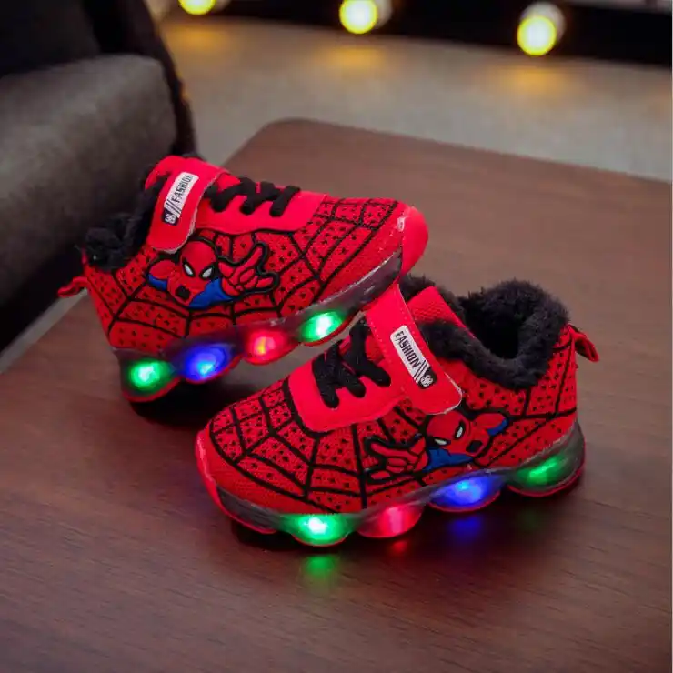 boys orange trainers