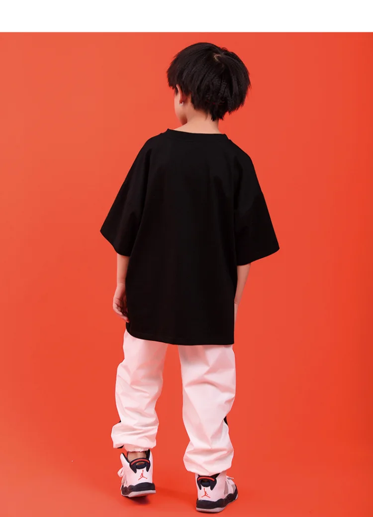 Child girl clothes summer set 7 6 8 10 12 14 16 Years Hip Hop Costume fashion kids outfit clothes Girls Ballroom Clothing (1)