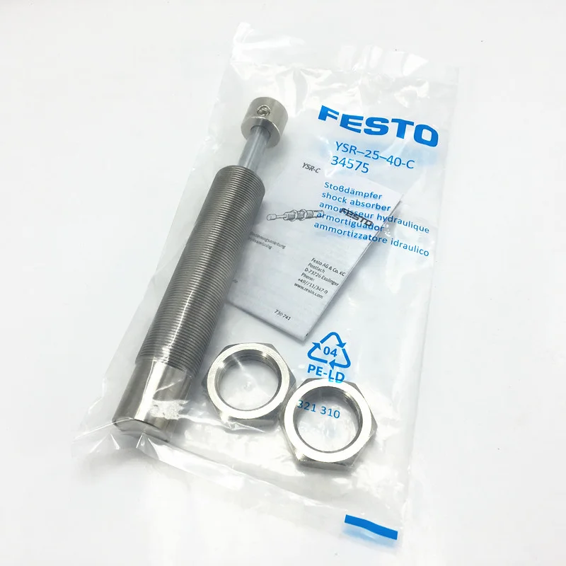 YSR-7-5-C YSR-8-8-C YSR-12-12-C YSR-16-20-C YSR-20-25-C YSR-25-40-C стандартный тип давления масла буфера YSR серии